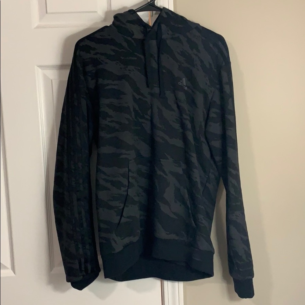 Adidas patterned hoodie